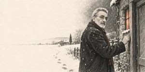 Karlı Bir Gece Vakti Bir Dostu Uyandırmak